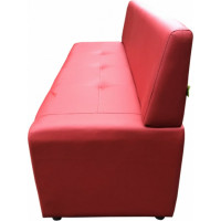 Диван Мягкий офис Ритм трехместный красный РТ301КР
