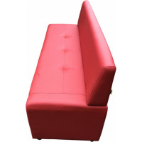 Диван Мягкий офис Ритм трехместный красный РТ301КР
