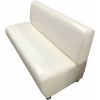 Секция дивана Мягкий офис Классик двухместная белая КЛ601МЛ