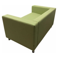 Диван Мягкий офис Аполло двухместный салатовый АП201СЛТ