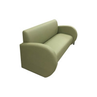 Диван Мягкий офис Классик двухместный фисташковый КЛ201ФСТ