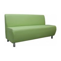 Секция дивана Мягкий офис Классик двухместная салатовая КЛ601ФСТ