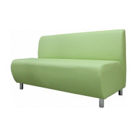 Секция дивана Мягкий офис Классик двухместная салатовая КЛ601ФСТ