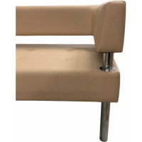 Диван Мягкий офис Сатурн двухместный бежевый СТР201БЖ