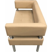 Диван Мягкий офис Сатурн двухместный бежевый СТР201БЖ