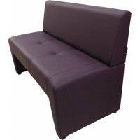 Диван Мягкий офис Ритм двухместный фиолетовый РТ201ФЛ