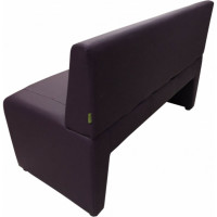 Диван Мягкий офис Ритм двухместный фиолетовый РТ201ФЛ