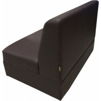 Секция дивана Мягкий офис Кардинал двухместная шоколадная КРД601ШК