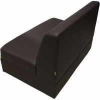 Секция дивана Мягкий офис Кардинал двухместная шоколадная КРД601ШК