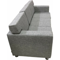 Диван Мягкий офис Гелиос с механизмом трехместный серый ГЛС320СР_MH