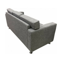 Диван Мягкий офис Гелиос с механизмом трехместный серый ГЛС320СР_MH