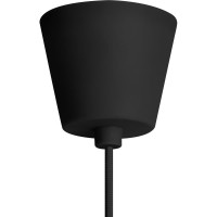 Пластиковый патрон E27 с подвесом REV 1 м, черный 24647 3