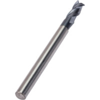 Фреза концевая цельная (4х11x50 мм; ц/х; 3Z; ВК8; TiAIN; DIN 6527) ИНСТУЛС 00001441610
