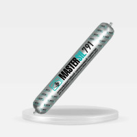 Силиконовый герметик Mastersil 791 (атмосферостойкий; черный; 600 мл) 1279/2