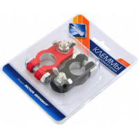 Аккумуляторные клеммы Nova Bright в блистере гайка-барашек - 2 шт 39824