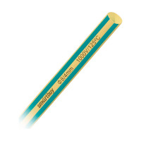 Термоусаживаемая трубка Smartbuy 8/4, желто-зеленая, 1 метр SBE-HST-8-yg