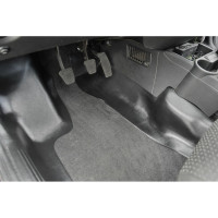 Тоннельные накладки на ковролин PT Group передние для Granta 2011-, ABS 2 шт. 01900404 LGR111704