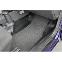 Тоннельные накладки на ковролин PT Group передние для Granta 2011-, ABS 2 шт. 01900404 LGR111704