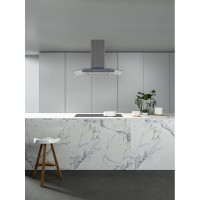 Кухонная вытяжка MBS ZINNIA 190 ISLAND GLASS 3908