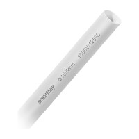 Термоусаживаемая трубка Smartbuy 10/5, белая, 1 метр SBE-HST-10-w