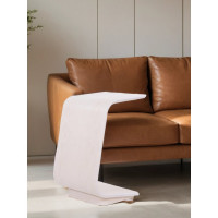 Приставной журнальный стол Мебелик Неро 3 белый ясень 7523