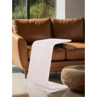 Приставной журнальный стол Мебелик Неро 3 белый ясень 7523