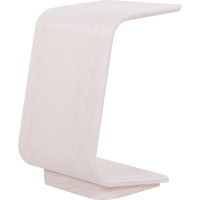 Приставной журнальный стол Мебелик Неро 3 белый ясень 7523