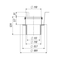 Противопожарная муфта Татполимер ТП-870 51057