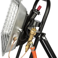 Газовый инфракрасный обогреватель QUATTRO ELEMENTI QE-5000Gi 5000 Вт с редуктором, шланг в комплекте 798-737