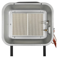 Газовый инфракрасный обогреватель QUATTRO ELEMENTI QE-5000Gi 5000 Вт с редуктором, шланг в комплекте 798-737