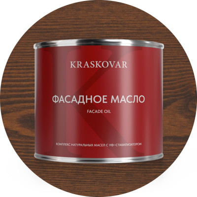 Масло фасадное Kraskovar Миндаль 2,2л 1156