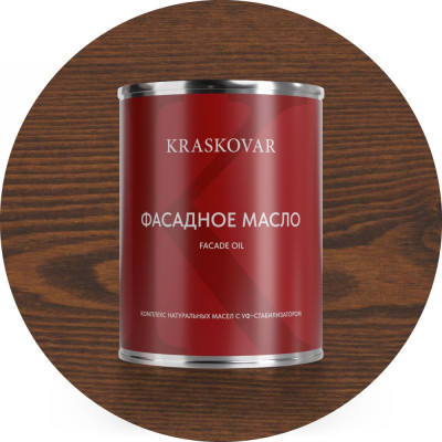 Масло фасадное Kraskovar Миндаль 0,75л 1233