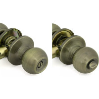 Ручка защелка Palladium 607 AB BK 00011600