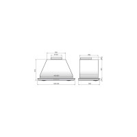 Кухонная вытяжка ELIKOR Врезной блок 52П-1000-Э4Д_крем 947426