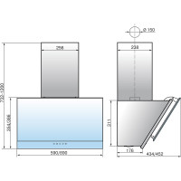 Кухонная вытяжка ELIKOR Жемчуг S4 90П-700-Е4Д_перламутр/белый 919648
