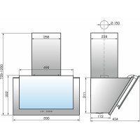 Кухонная вытяжка ELIKOR Рубин 60П-650-К3Д_антрацит/черный 934366