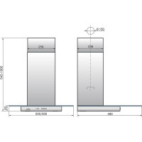 Кухонная вытяжка ELIKOR Кристалл 60Н-430-К3Д_нерж/тонир 941248