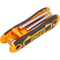 Набор шестигранников с шаром 2-8 мм INGCO INDUSTRIAL HHK14082