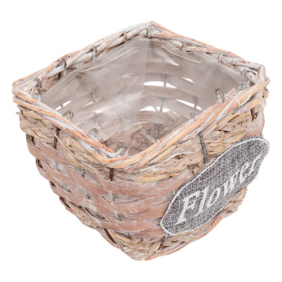 Плетеное кашпо Gloria Garden Flower 14 см 8790041-1