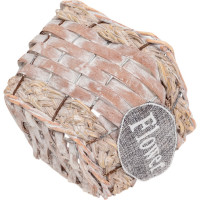 Плетеное кашпо Gloria Garden Flower 14 см 8790041-1