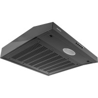 Вытяжка Centek козырьковая, ширина 60 см, 350 м3/час (120 Вт), 3 скорости, LED CT-1801-60 Black