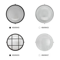 Светильник TDM ELECTRIC НПБ1107 черный, круг, ресничка, 100 Вт IP54 SQ0303-0056