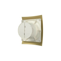 Осевой вытяжной вентилятор ERA BREEZE 4C Champagne, с обратным клапаном D100, декоративный 90-07199