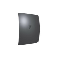 Осевой вытяжной вентилятор ERA BREEZE 4C Dark gray metal, с обратным клапаном D100, декоративный 90-07201