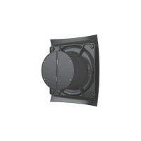 Осевой вытяжной вентилятор ERA BREEZE 4C Obsidian, с обратным клапаном D100, декоративный 90-07205