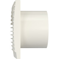 Осевой вытяжной вентилятор DICITI SILENT 5C Ivory, с обратным клапаном D125, декоративный 90-06853