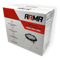 Инфракрасный газовый обогреватель ARMA 3,0 кВт, 218 г/ч, 40 кв.м. AGH-3000