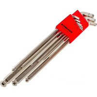Набор из 9 хромированных ключей с двумя шариками BONDHUS XL 1.5-10MM 77099