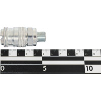 Быстроразъемное соединение муфта - наружная резьба 1/4 дюйма, металл ANI AH025911