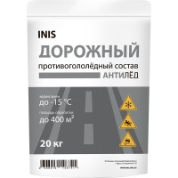 Противогололедный реагент INIS Дорожный 20 кг 48710